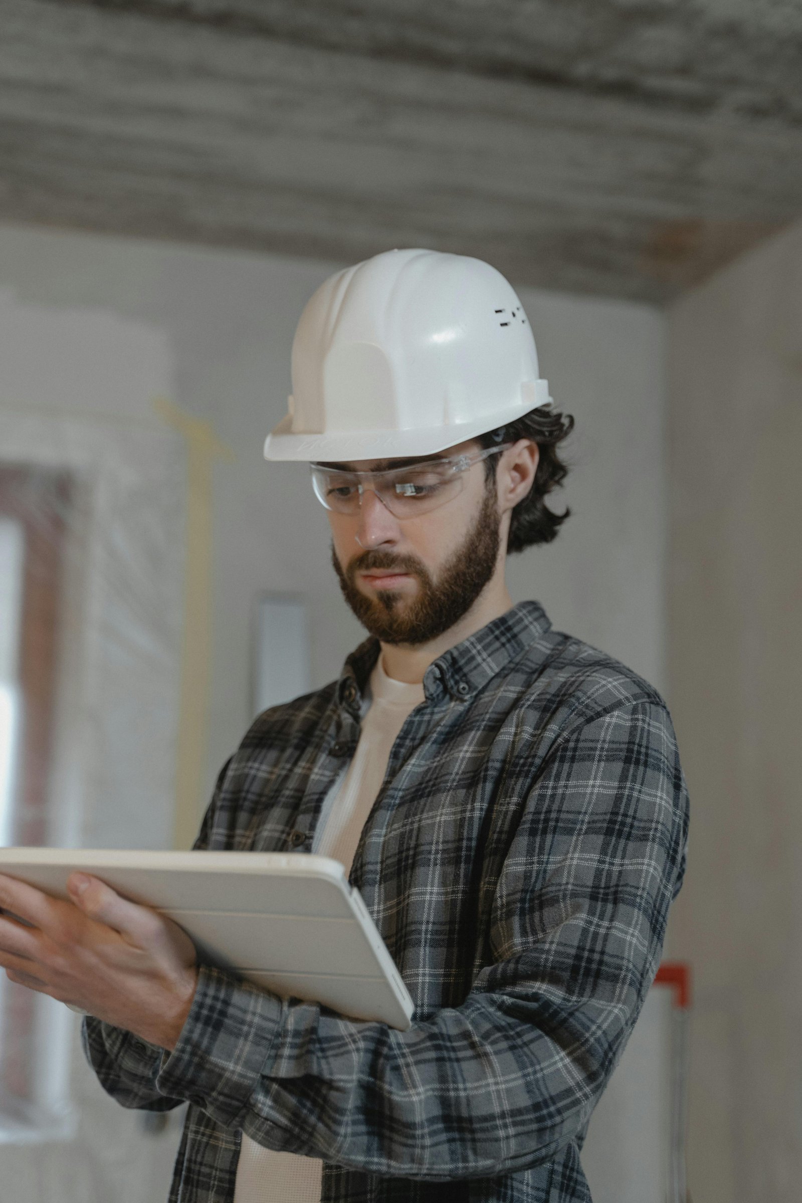 BINM Chartered Engineer conducting a building inspection